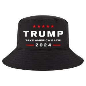 Donald Trump 2024 Take America Back Usa United States Cool Comfort Performance Bucket Hat