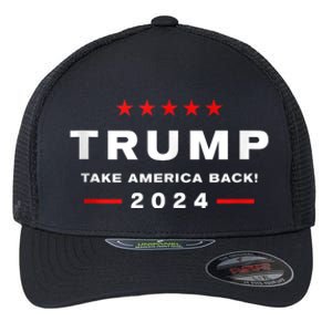 Donald Trump 2024 Take America Back Usa United States Flexfit Unipanel Trucker Cap