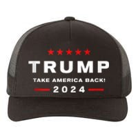 Donald Trump 2024 Take America Back Usa United States Yupoong Adult 5-Panel Trucker Hat