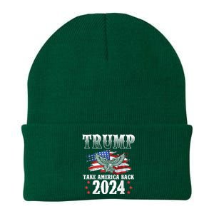 Donald Trump 2024 Take America Back Usa United States Knit Cap Winter Beanie