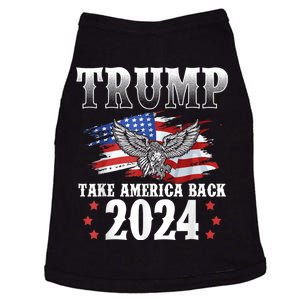 Donald Trump 2024 Take America Back Usa United States Doggie Tank