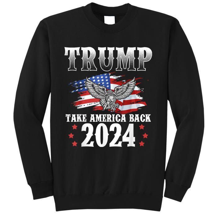 Donald Trump 2024 Take America Back Usa United States Sweatshirt