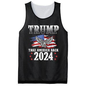 Donald Trump 2024 Take America Back Usa United States Mesh Reversible Basketball Jersey Tank