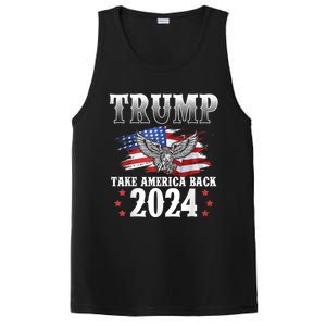 Donald Trump 2024 Take America Back Usa United States PosiCharge Competitor Tank