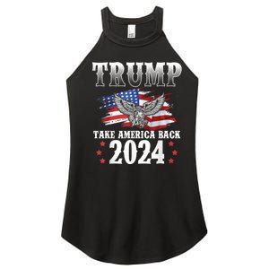 Donald Trump 2024 Take America Back Usa United States Women's Perfect Tri Rocker Tank