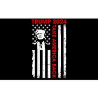 Donald Trump 2024 Take America Back Usa United States Bumper Sticker