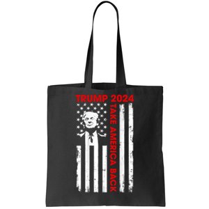 Donald Trump 2024 Take America Back Usa United States Tote Bag