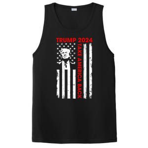 Donald Trump 2024 Take America Back Usa United States PosiCharge Competitor Tank