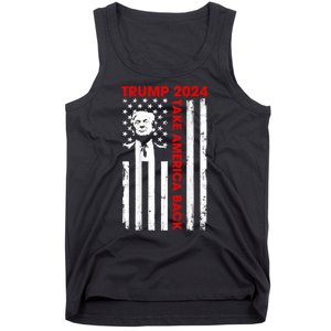 Donald Trump 2024 Take America Back Usa United States Tank Top