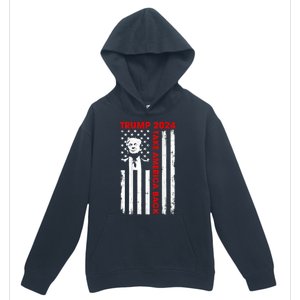 Donald Trump 2024 Take America Back Usa United States Urban Pullover Hoodie