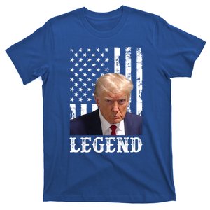 Donald Trump 2024 Mug Shot President Legend American Flag Gift T-Shirt