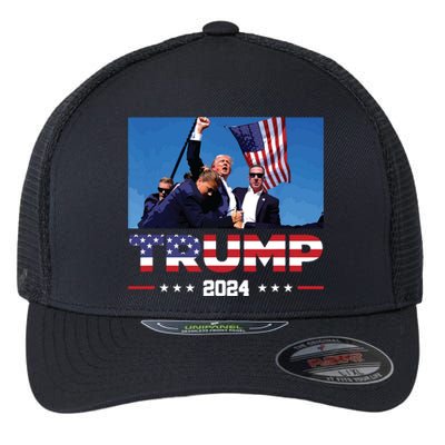 Donald Trump 2024 Survived Shot At Election Rally Flexfit Unipanel Trucker Cap