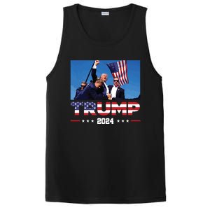 Donald Trump 2024 Survived Shot At Election Rally PosiCharge Competitor Tank