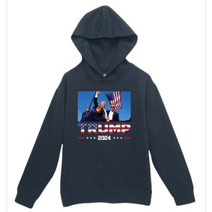 Donald Trump 2024 Survived Shot At Election Rally Urban Pullover Hoodie