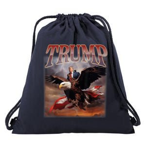 Donald Trump 2024 Take America Back Usa United States Drawstring Bag