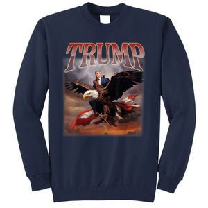 Donald Trump 2024 Take America Back Usa United States Tall Sweatshirt