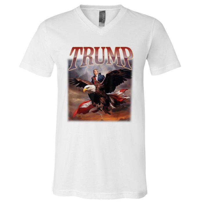 Donald Trump 2024 Take America Back Usa United States V-Neck T-Shirt