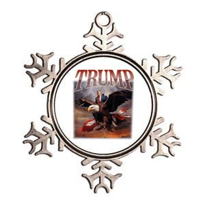 Donald Trump 2024 Take America Back Usa United States Metallic Star Ornament