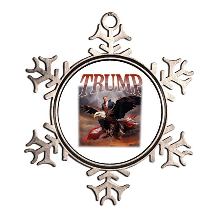 Donald Trump 2024 Take America Back Usa United States Metallic Star Ornament