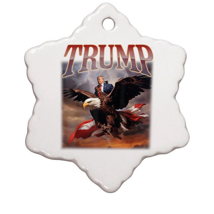 Donald Trump 2024 Take America Back Usa United States Ceramic Star Ornament