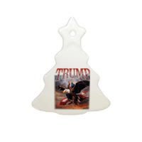 Donald Trump 2024 Take America Back Usa United States Ceramic Tree Ornament