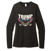 Donald Trump 2024 Take America Back Usa United States Womens CVC Long Sleeve Shirt