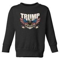 Donald Trump 2024 Take America Back Usa United States Toddler Sweatshirt