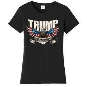 Donald Trump 2024 Take America Back Usa United States Women's T-Shirt