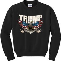 Donald Trump 2024 Take America Back Usa United States Kids Sweatshirt