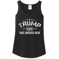 Donald Trump 2024 Take America Back Usa United States Ladies Essential Tank