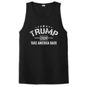 Donald Trump 2024 Take America Back Usa United States PosiCharge Competitor Tank