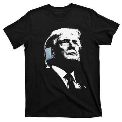 Donald Trump 2024 Ear Bandage Shot At Election Rally America Gift T-Shirt