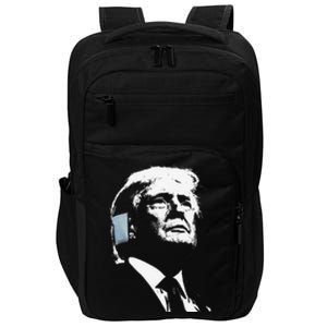 Donald Trump 2024 Ear Bandage Shot At Election Rally America Gift Impact Tech Backpack