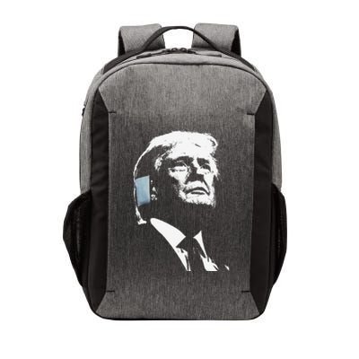 Donald Trump 2024 Ear Bandage Shot At Election Rally America Gift Vector Backpack