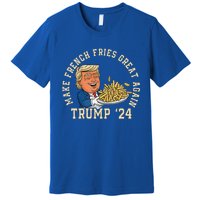 Donald Trump 2024 French Fry Make French Fries Great Again Premium T-Shirt