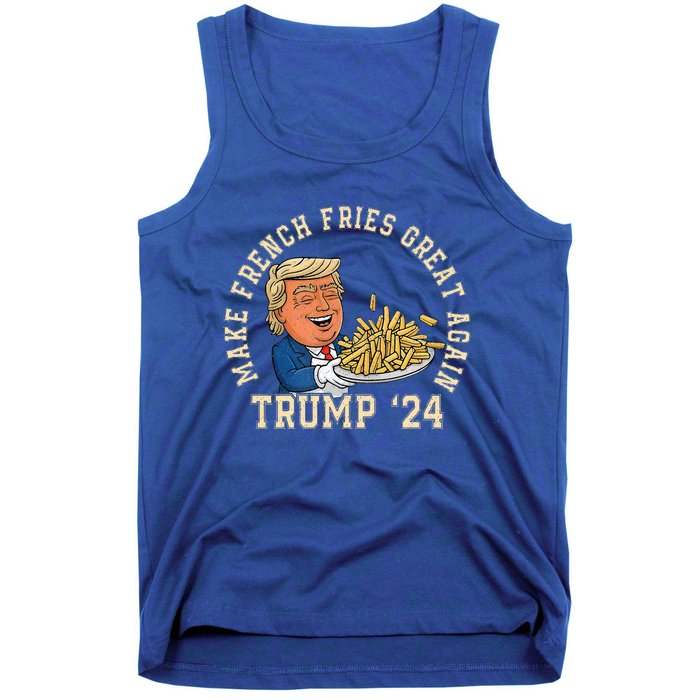 Donald Trump 2024 French Fry Make French Fries Great Again Tank Top