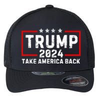 Donald Trump 2024 Take America Back Usa United States Flexfit Unipanel Trucker Cap