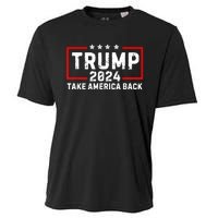 Donald Trump 2024 Take America Back Usa United States Cooling Performance Crew T-Shirt