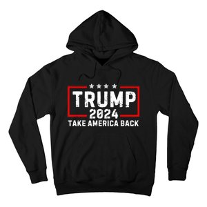 Donald Trump 2024 Take America Back Usa United States Hoodie