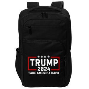 Donald Trump 2024 Take America Back Usa United States Impact Tech Backpack