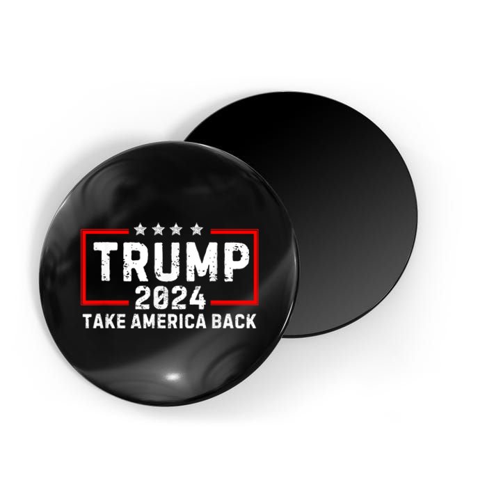 Donald Trump 2024 Take America Back Usa United States Magnet