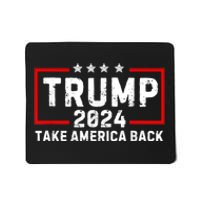 Donald Trump 2024 Take America Back Usa United States Mousepad