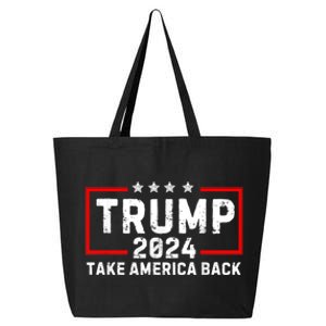 Donald Trump 2024 Take America Back Usa United States 25L Jumbo Tote