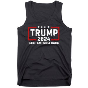 Donald Trump 2024 Take America Back Usa United States Tank Top