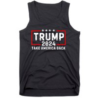 Donald Trump 2024 Take America Back Usa United States Tank Top