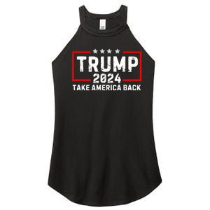 Donald Trump 2024 Take America Back Usa United States Women's Perfect Tri Rocker Tank