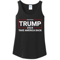 Donald Trump 2024 Take America Back Usa United States Ladies Essential Tank