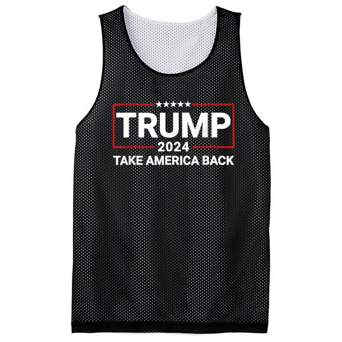 Donald Trump 2024 Take America Back Usa United States Mesh Reversible Basketball Jersey Tank