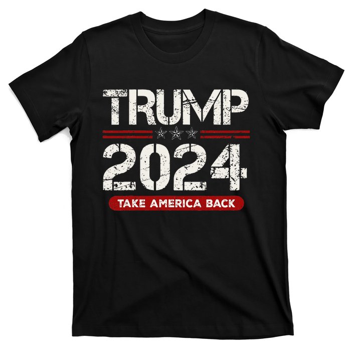 Donald Trump 2024 Take America Back Election T-Shirt