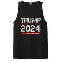 Donald Trump 2024 Take America Back Election PosiCharge Competitor Tank